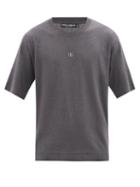 Dolce & Gabbana - D & G-logo Cotton-jersey T-shirt - Mens - Dark Grey