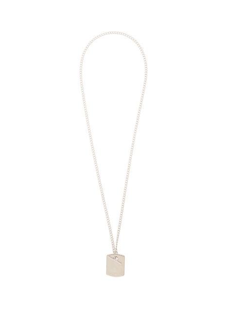 Matchesfashion.com A.p.c. - Louison Logo-engraved Necklace - Mens - Silver