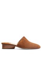 Paul Andrew Pisa Suede Backless Loafers