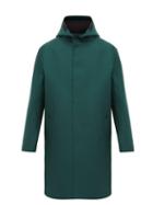 Matchesfashion.com Mackintosh - Clarkston Hooded Wool Blend Coat - Mens - Green