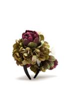 Matchesfashion.com Philippa Craddock - Artichoke Faux Flower Headband - Womens - Pink