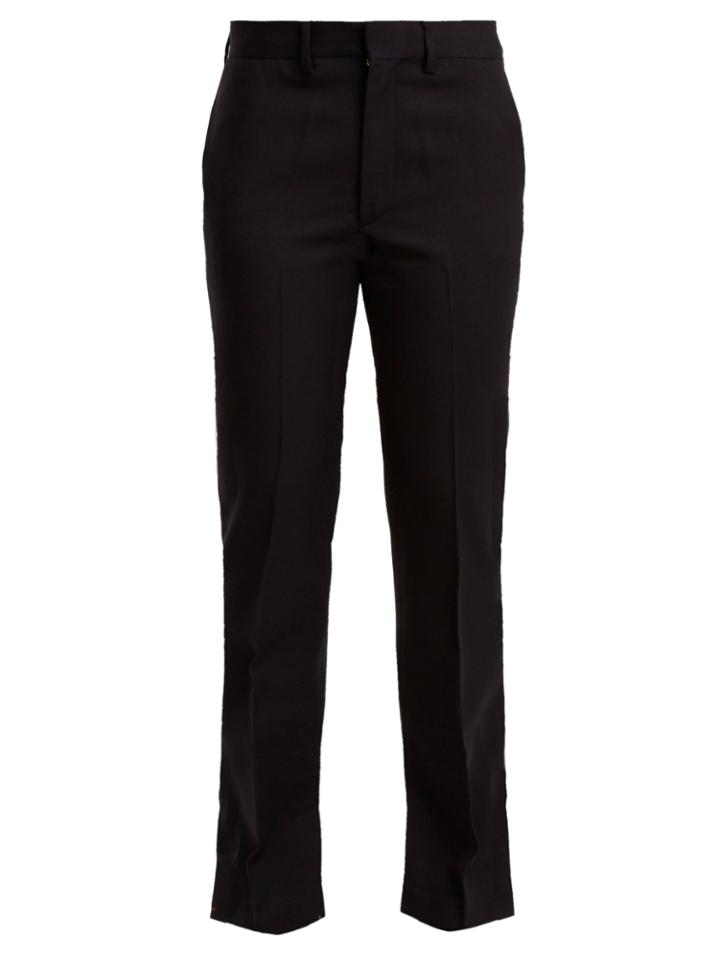 Toga Mid-rise Wool-twill Trousers