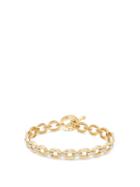 Matchesfashion.com Nadine Aysoy - Catena Diamond & 18kt Gold Bracelet - Womens - Yellow Gold