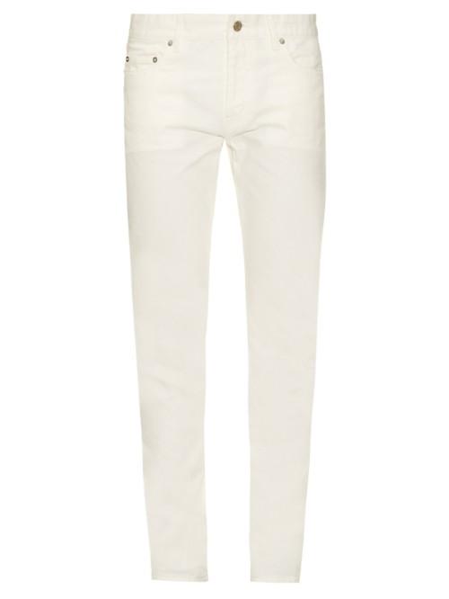 Saint Laurent Five-pocket Slim-leg Jeans