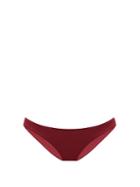 Matchesfashion.com The Fold D+ Swim - The Staple Low-rise Bikini Briefs - Womens - Burgundy