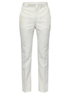 Saint Laurent - Striped Tuxedo Trousers - Mens - Cream