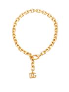 Matchesfashion.com Dolce & Gabbana - Dg-charm Chain Necklace - Womens - Gold