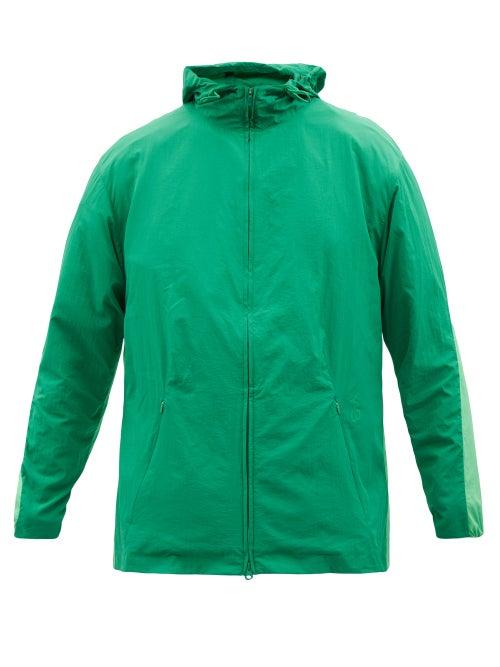 Y-3 - Panelled Windbreaker - Mens - Light Green