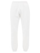 Erl - Cotton-blend Jersey Track Pants - Mens - White