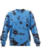Proenza Schouler White Label - Tie-dye Cotton-jersey Sweatshirt - Womens - Blue