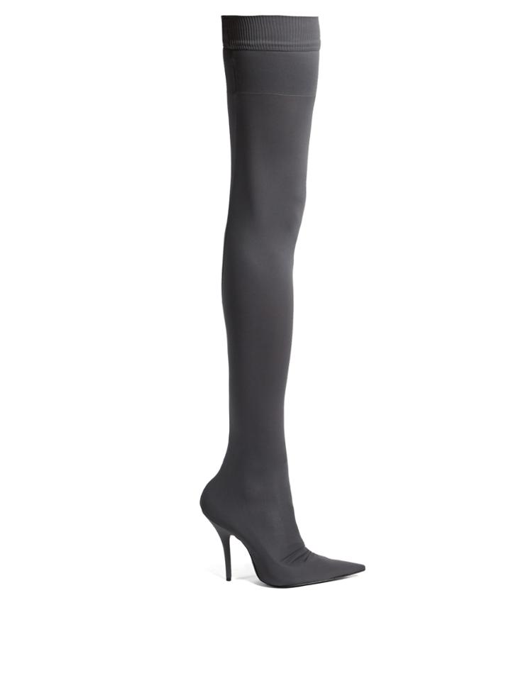Balenciaga Knife Over-the-knee Booties