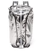 Matchesfashion.com 7 Moncler Fragment - Reversible Duffle Bag - Mens - Silver