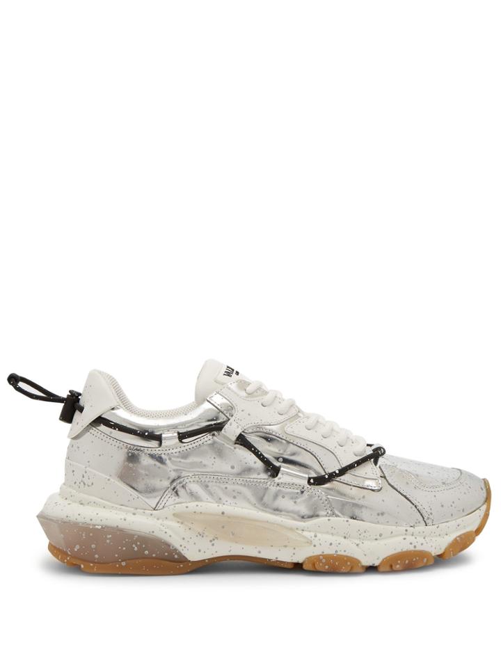 Valentino Bounce Metallic Trainers