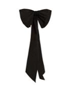 Dovima Paris Romy Bow-embellished Taffeta Belt