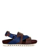 Lanvin Saw-sole Sling-back Sandals