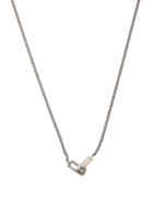 Matchesfashion.com Pearls Before Swine - Dbl Oxidised Sterling-silver Necklace - Mens - Silver