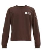 Matchesfashion.com Phipps - Quantum Black Hole Long Sleeved Cotton T Shirt - Mens - Dark Grey