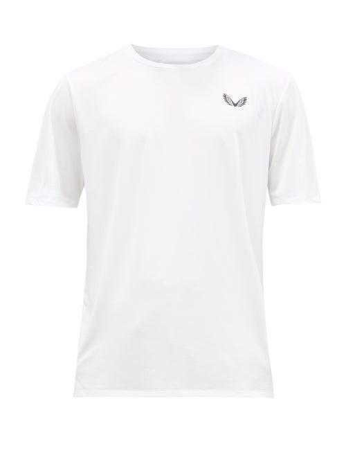 Matchesfashion.com Castore - Logo-print Technical-jersey T-shirt - Mens - White