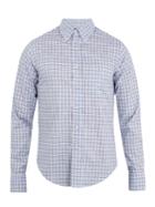Prada Button-down Collar Checked Cotton Shirt