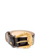 Matchesfashion.com Versace - Barocco Medium Leather Belt - Womens - Black