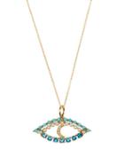 Ileana Makri Diamond, Apatite, Turquoise & Pearl Necklace