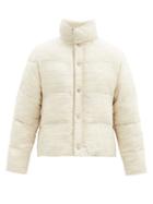 Matchesfashion.com Jacquemus - Doudoune Quilted Fil--fil Jacket - Mens - Beige