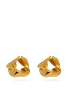 Matchesfashion.com Completedworks - Notsobig Scrunch 14kt Gold-vermeil Earrings - Womens - Yellow Gold