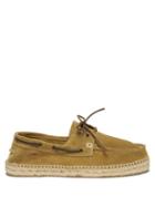 Matchesfashion.com Maneb - Hamptons Suede Deck Shoes - Mens - Green