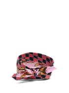 Gucci Contrasting-print Silk Headband