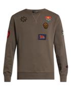 Alexander Mcqueen Badge-appliqu Cotton Sweater