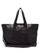 Matchesfashion.com Ann Demeulemeester - Grained Leather Holdall Bag - Mens - Black