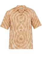 Matchesfashion.com Sasquatchfabrix - Tie Dye Cotton Shirt - Mens - Brown Multi