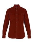Matchesfashion.com Prada - Corduroy Shirt - Mens - Red