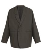 Matchesfashion.com Sasquatchfabrix - Wool Blend Jacket - Mens - Charcoal