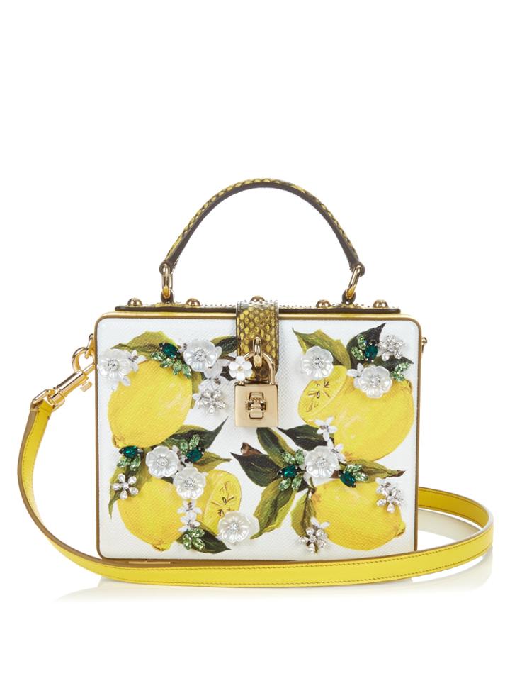 Dolce & Gabbana Dolce Hand-painted Box Bag