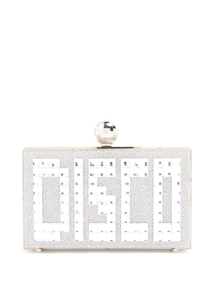 Charlotte Olympia Disco Pandora Perspex Clutch