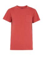 Matchesfashion.com Rrl - Patch Pocket Cotton T Shirt - Mens - Red