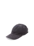 Ami Logo-embroidered Cotton-corduroy Cap
