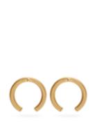 Matchesfashion.com Valentino - Rockstud Small Hoop Drop Earrings - Womens - Gold