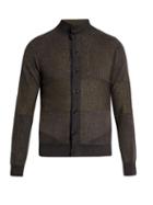 Giorgio Armani Button-down Striped Cardigan