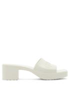 Matchesfashion.com Gucci - Logo-embossed Rubber Mules - Womens - White