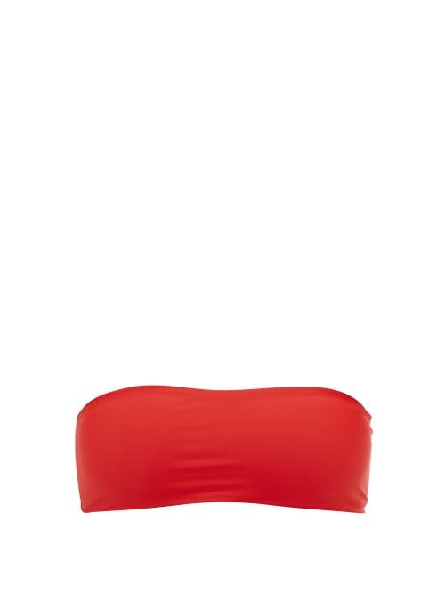 Matchesfashion.com Jade Swim - All Around Bandeau Bikini Top - Womens - Red