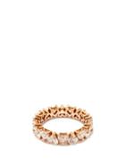 Matchesfashion.com Shay - Heart Diamond & 18kt Rose-gold Eternity Ring - Womens - Rose Gold
