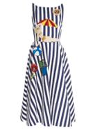 Dolce & Gabbana Seaside-embellished Striped Dress