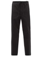 Matchesfashion.com Craig Green - Straight-leg Tumbled Cotton-poplin Trousers - Mens - Black