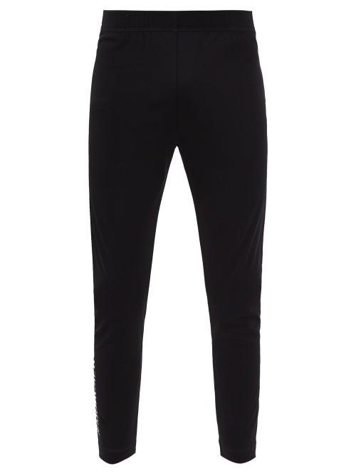 Moncler Grenoble - Logo-embossed Technical-jersey Leggings - Mens - Black