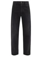 Matchesfashion.com Loewe - Logo-patch Slim-leg Jeans - Mens - Black