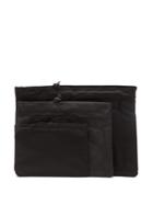 Maison Margiela Set Of Three Stereotype Nylon Pouches