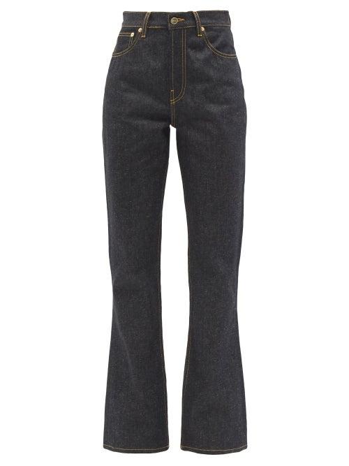 Matchesfashion.com Jacquemus - Nimes High-rise Straight-leg Jeans - Womens - Indigo
