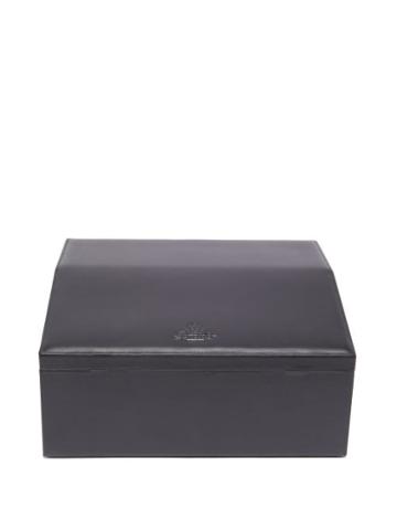 Mens Accessories Pineider - Passion Leather Watch Box - Mens - Black